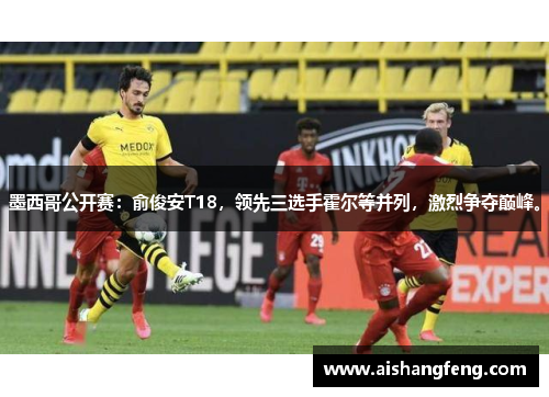 墨西哥公开赛：俞俊安T18，领先三选手霍尔等并列，激烈争夺巅峰。
